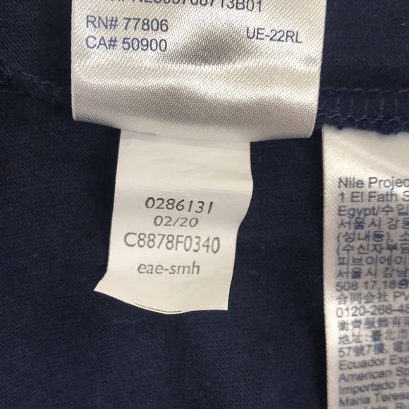 Tommy Hilfiger Size XL Mens T-Shirts Navy Blue Short Sleeves 208-08 - Picture 9 of 10